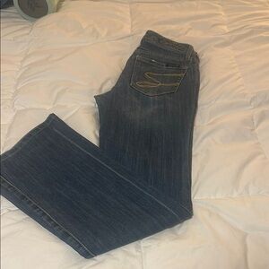 Seven7 Blue Boot Cut Jeans with Classic Style